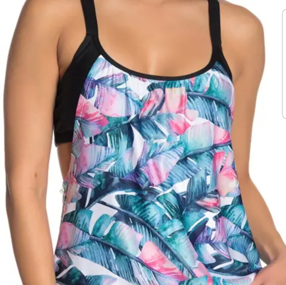NEXT Hawaiian Dream Printed Tankini

SZ 36B / C 🆕